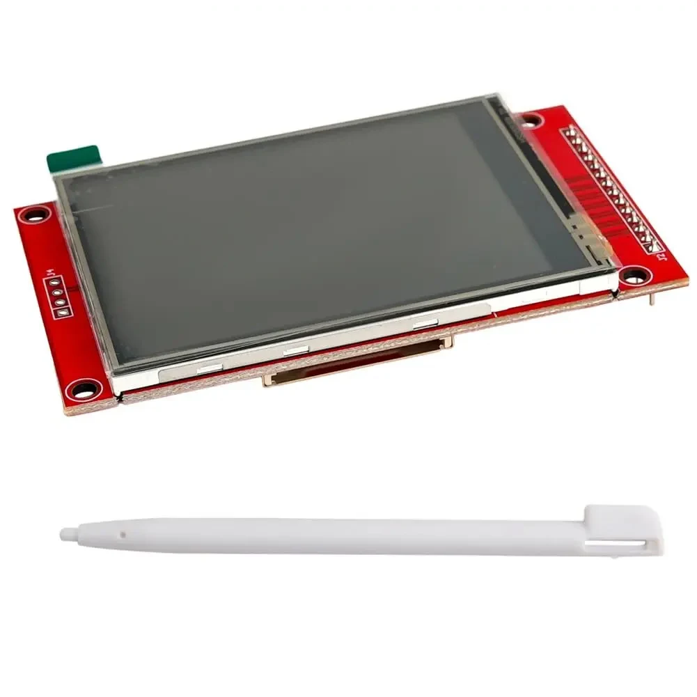 

ILI9341 2,8-дюймовый 320x240 SPI TFT ЖК-дисплей, модуль резистивного сенсорного экрана 5 В со слотом для карт для Arduino 2560 ESP32