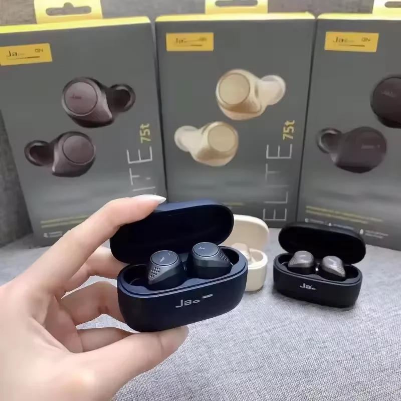 

Лидер продаж Elite 75t Bluetooth наушники-вкладыши 5.0 обновленная Bluetooth-гарнитура TWS спортивная гарнитура