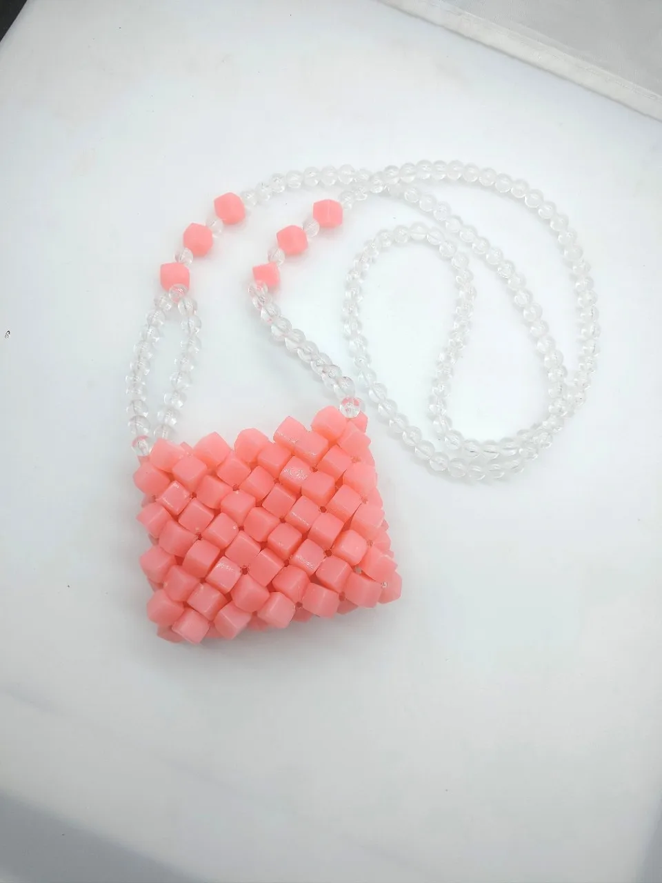 Transparent Jelly Candy Color Delicate Small Bag Female Niche Design Sense Crossbody Mini Pink Coin Purse Mouth Red Envelope