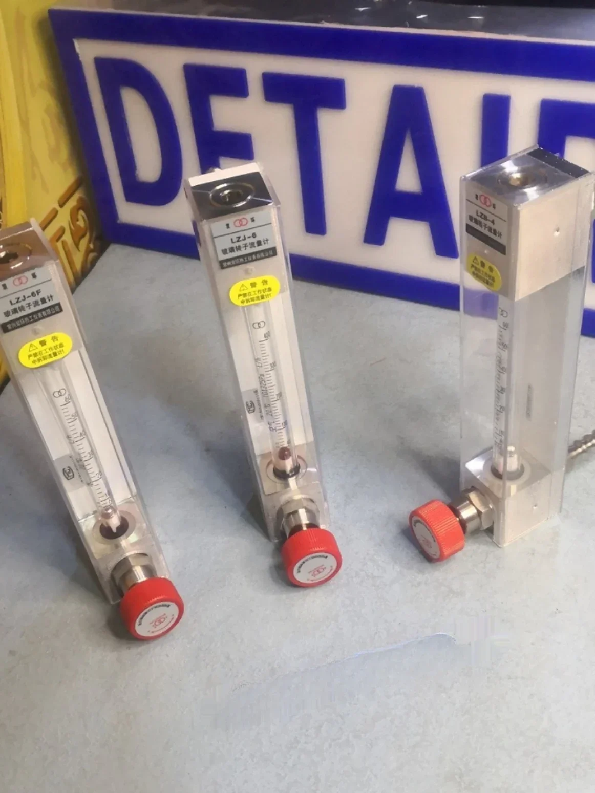 LZB - 3wbf verre Medidor de rotor anticorrosión con válvula de contrôle gaz liquide Medidor de doble anneau Changzhou