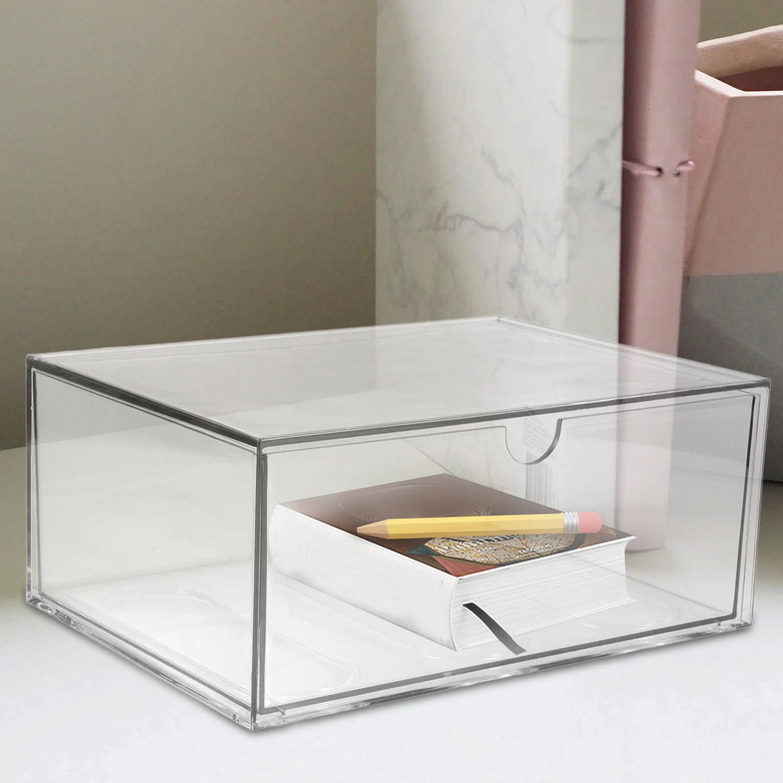 

Desktop Storage Drawer Organizer Large Capacity Desk Storage For Office Study Room Plastic Drawer Organizer