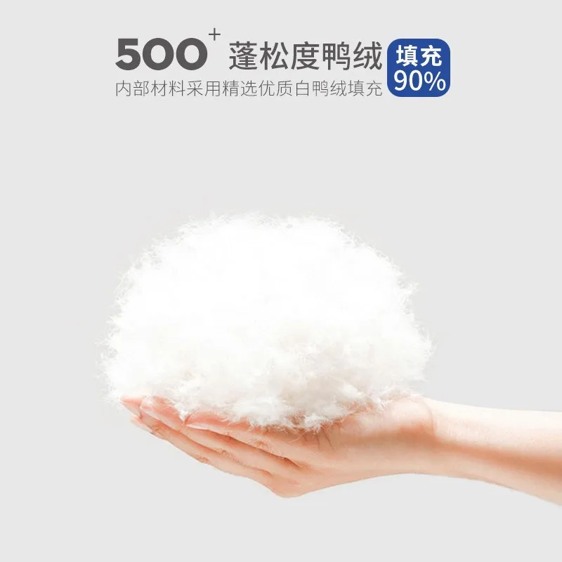 Down sleeping bag Envelope machine washable cold-proof extra thick warm travel sleeping pad Adult mountain camping travel