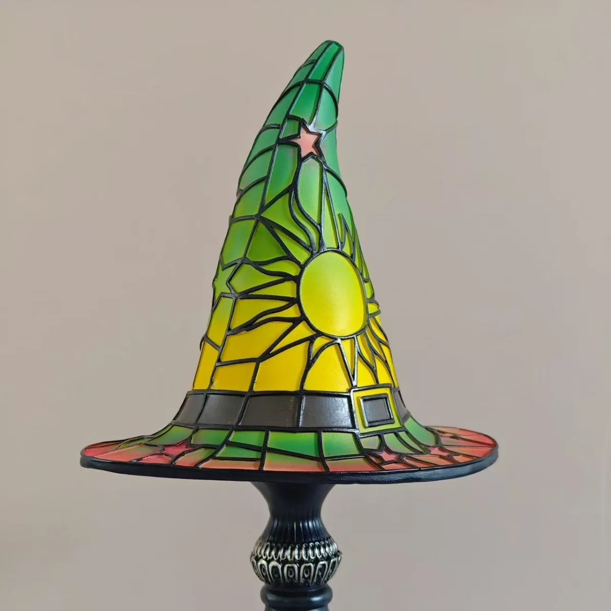 

Witch hat decorative desk lamp night light magic light USB plug ambient light ornament