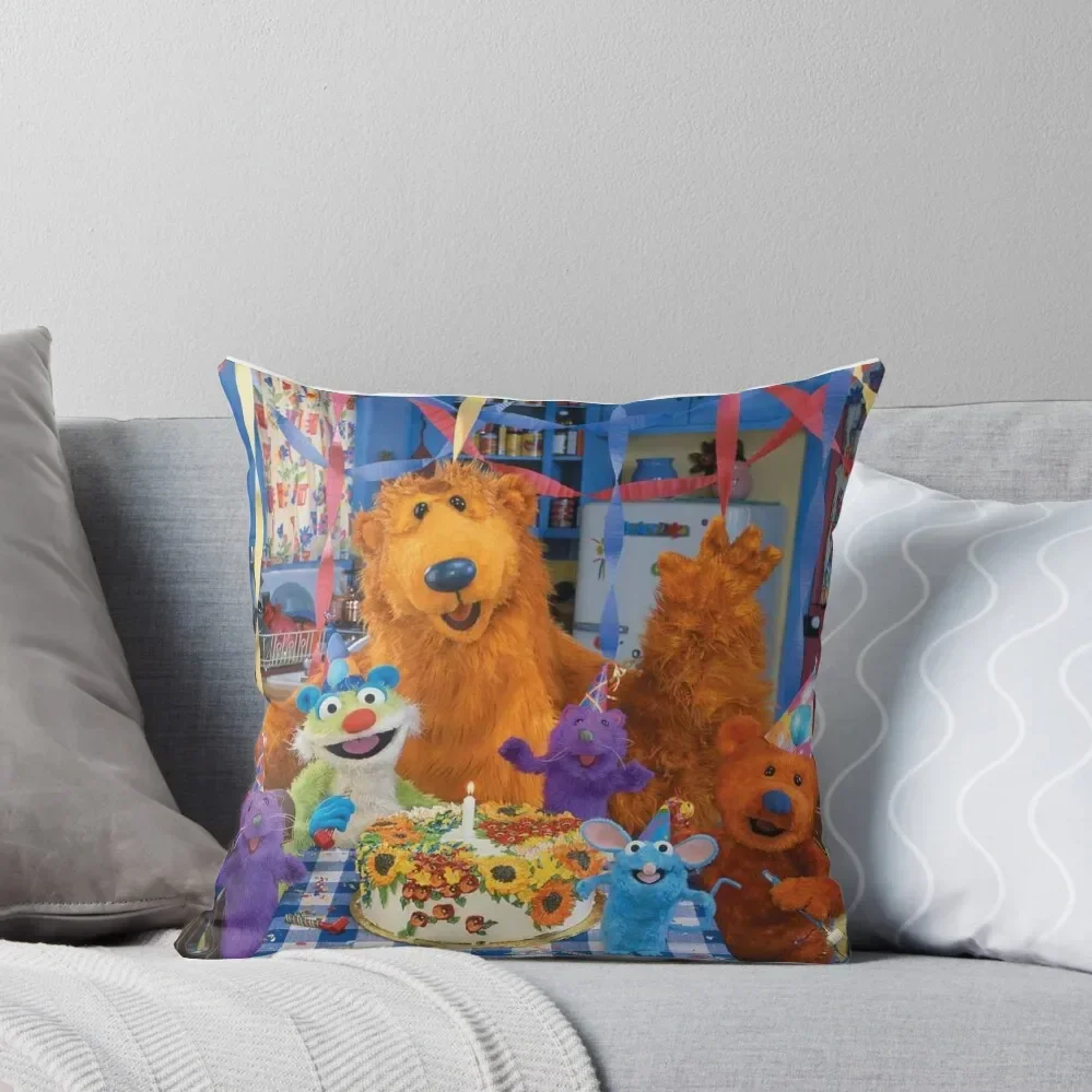 

Bear in the Big Blue House Throw Pillow Throw Pillow Covers ornamental pillows Sofa Decorative Covers Pillow