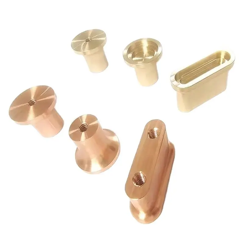 Customize CNC Copper Brass Machining Fabrication Lathe Parts