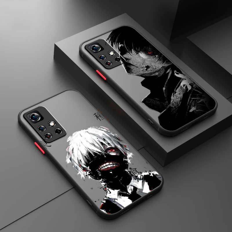 G-ghoul Monster Warm Blood Frosted Translucent For Redmi Note 13 12 12S 12T 11 11T 11E 10 10S 9 Pro Plus 5G Back Phone Case