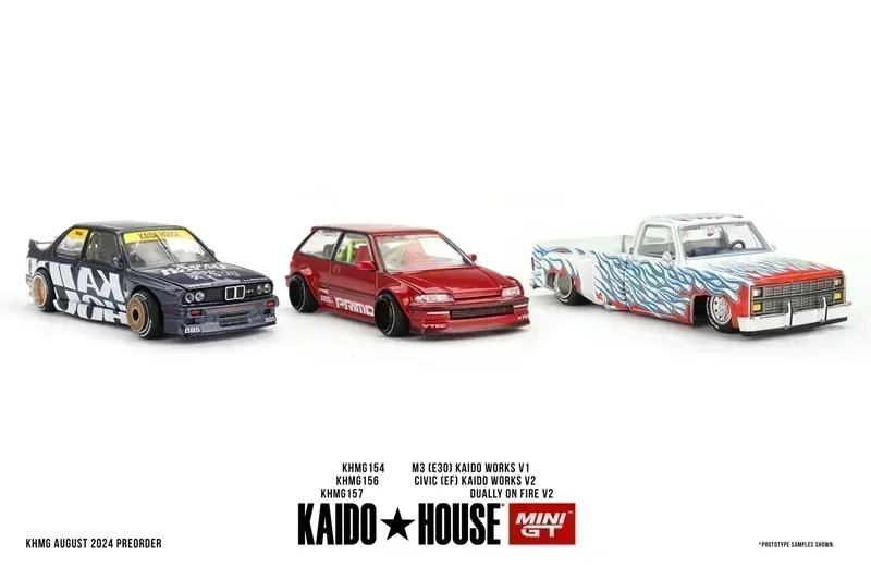 ** Pré-encomenda** Para Kaido House x MINI GT 1:64 ** Pré-encomenda**