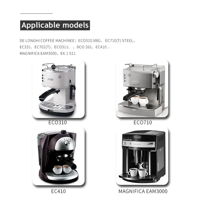 For DeLonghi ECO310.VBG,EC710(T) steel,EC331.S Coffee Machine Steam Nozzle For DeLonghi Coffee Accessories Milk Foam Tube