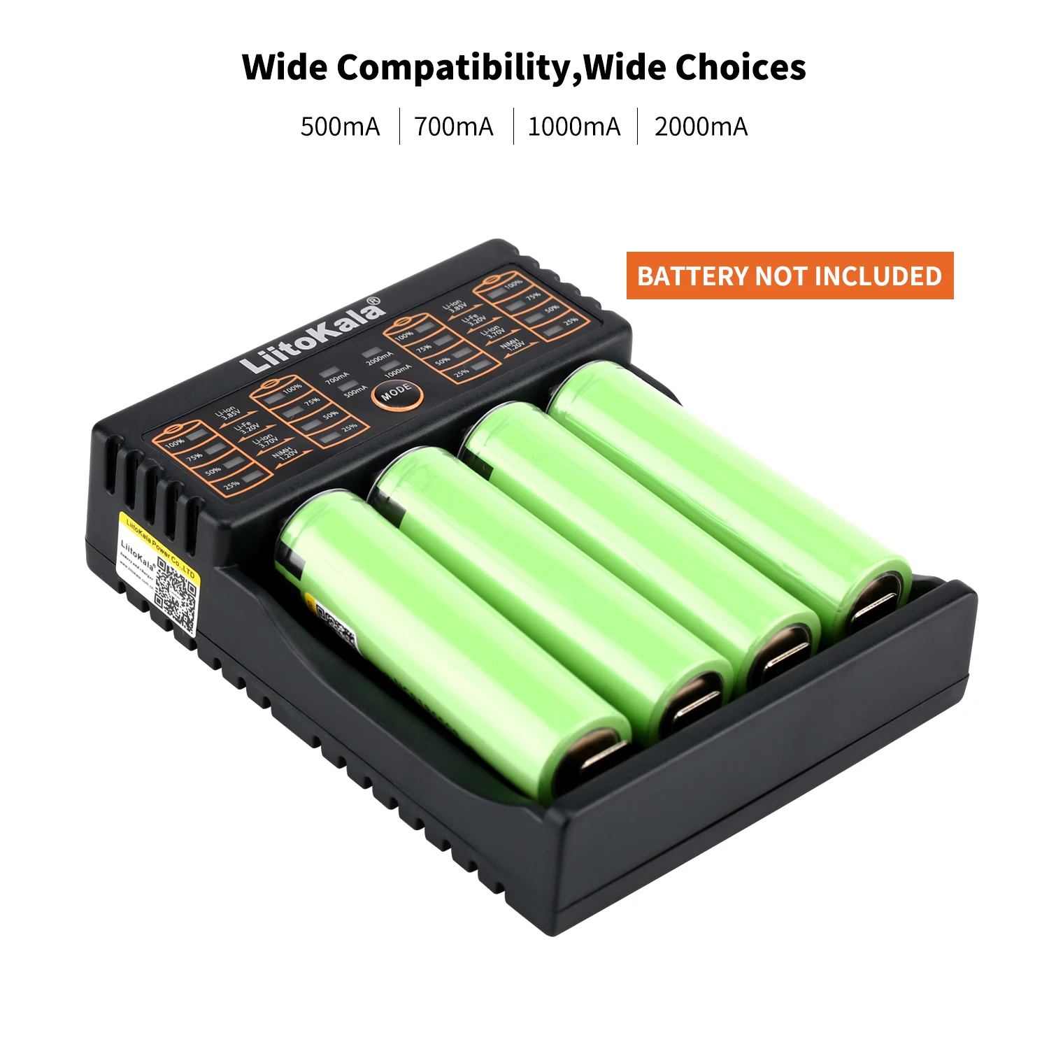 LiitoKala Lii-402 USB 18650/26650 Smart Charger 4pcs NCR18650B 3.7 v 3400mah 18650 batteria ricaricabile al litio per torcia