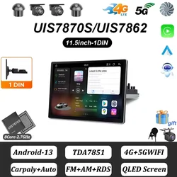 FYT7870 Car Radio 11inch 2K Universal For Toyota Volkswagen Hyundai Kia Honda Nissan Ford GPS WIFI Carplay Auto Multimedia Play