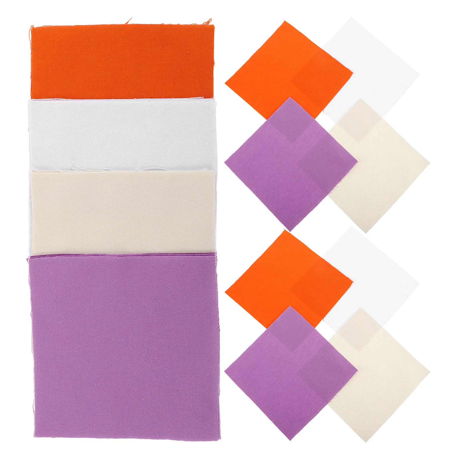 

12Pcs Embroidery Fabric Squares Cotton 5.89x5.89in Durable Soft DIY Needlework Punch Needle Sewing Cloth for Handmade Crafts