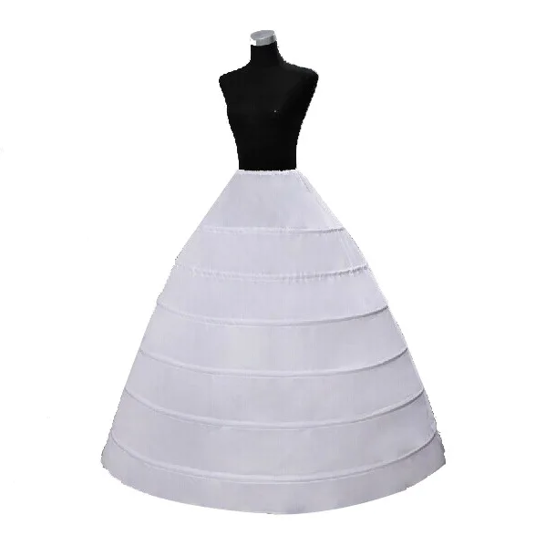 Bruiloft Accessoires Kant Petticoats Zes Hoops Onderrok Crinoline Voor Bridal 2022