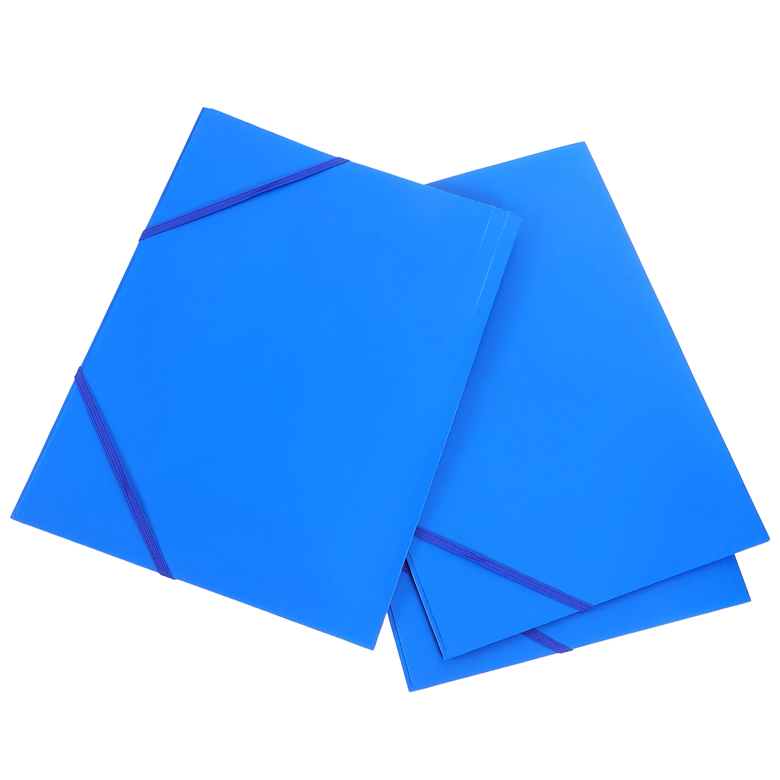 

3 pcs Folding Document Organizer Folder Elastic Band Office School Storage Portable Multifunctional File Holder Large Capacity