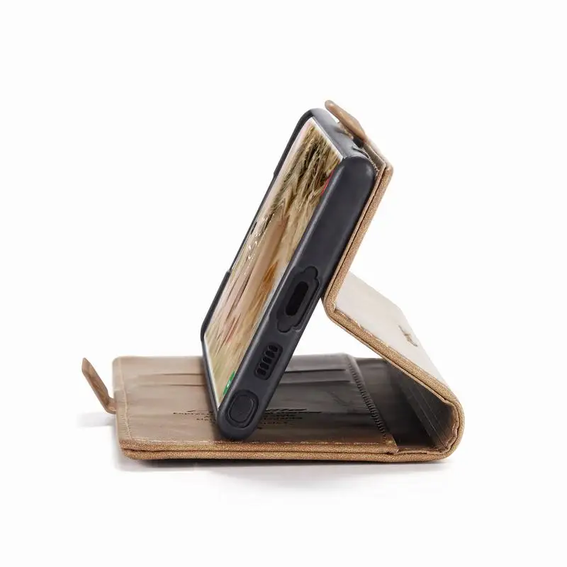 Cover Case For Samsung Galaxy S24 Ultra Magnetic Flip Luxury Leather Wallet Phone Bag Cases For Samsung S24 S 24 Ultra