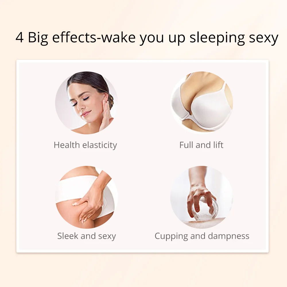 Women Breast Enlargement Secret, Lifting Breast and Butt, Body Massage, Skin Care Beauty Machine.