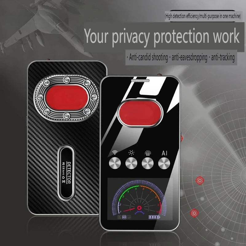 

Многофункциональный детектор скрытых камер, жучков, GSM-трекеров, GPS-локаторов, радиочастотных устройств, беспроводной сканер для защиты от шпионажа