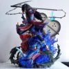 34cm 새로운 나루토 애니메이션 피규어 Uchiha Madara 주변 PVC 모델 동상 데스크탑 장식 장식품 어린이 생일 선물 완구 3