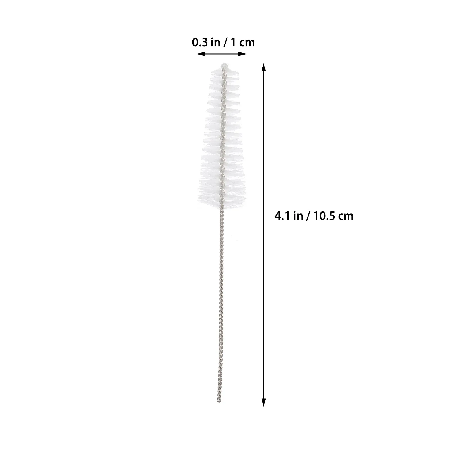 5Pcs Hearing Aid Cleaning Brush Long Reach Cleaning Rod for Hearing Amplifier Cleaner Earwax Removal Nylon Stainless Steel - view 4