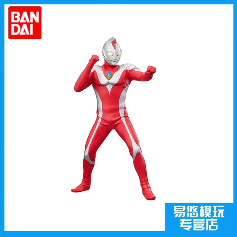 Original Bandai Heroic Courage Statue Ultraman Dyna Anime Action Figures Collection Ornaments Figure Toys Birthday Gift