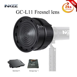 Inkee GC-L11 Fresnel lens for Inkee GC60 GC30, kit with Barndoor and Storage Bag