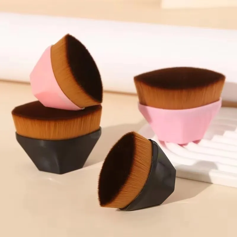 1/3pcs Six Corners Makeup Brush Kabuki Flawless Foundation Brush For Liquid Make Up Brush Set Cosmetic Soft Synthetic Makeup