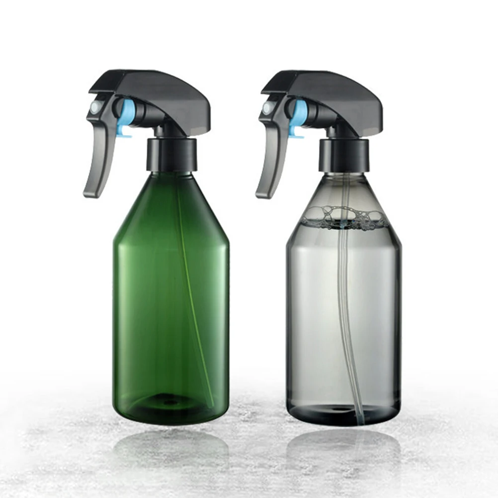 

2pcs 300Ml Spray Empty Refillable Mist Sprayer For Plants Watering Hairdressing Cleaning Lightweight Durable Leakproof Angled