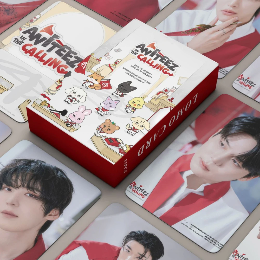 KPOP Idol ANITEEZ IN THE CALLING Merch Photocard New Album Lomo Cards Photobook Fan Collection Card Poster Postcard Photos Gift