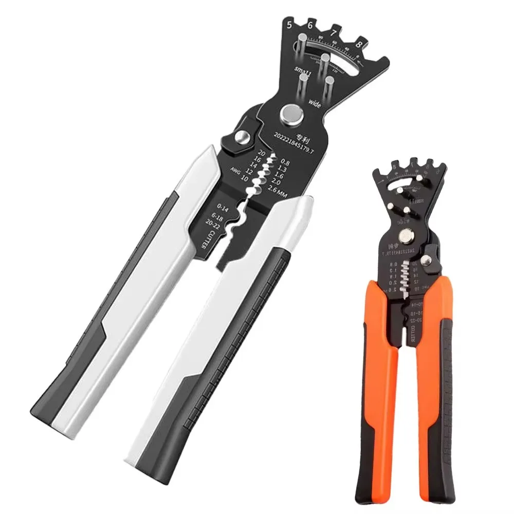 

Adjustable Angle Wire Stripping Pliers Multifunctional Tool for Electrician Cutting Crimping Twisting Wiring