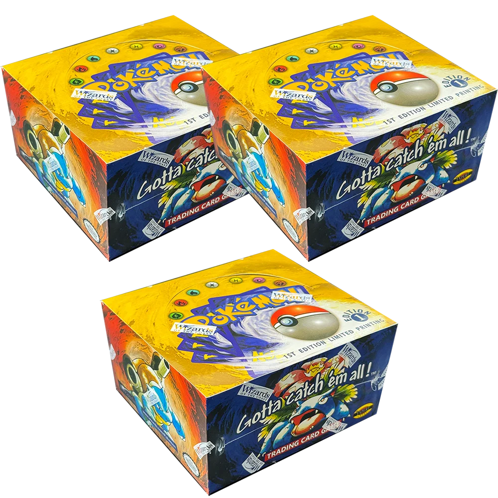 PKM 1STEdition 36Packs/Box Classic Base Set Battle Booster Proxy