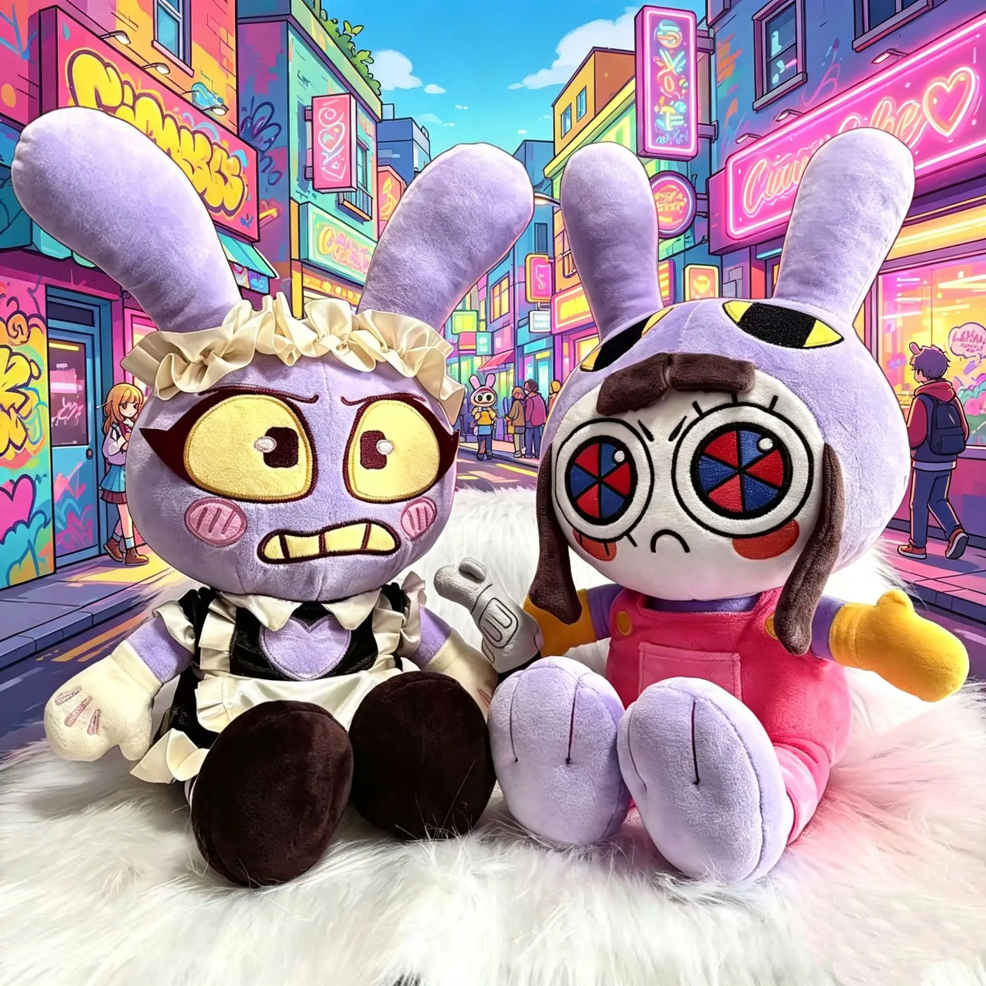 2026 New Circus Plush Jax Cotton Doll Rabbit Stuffed Toy, Holiday