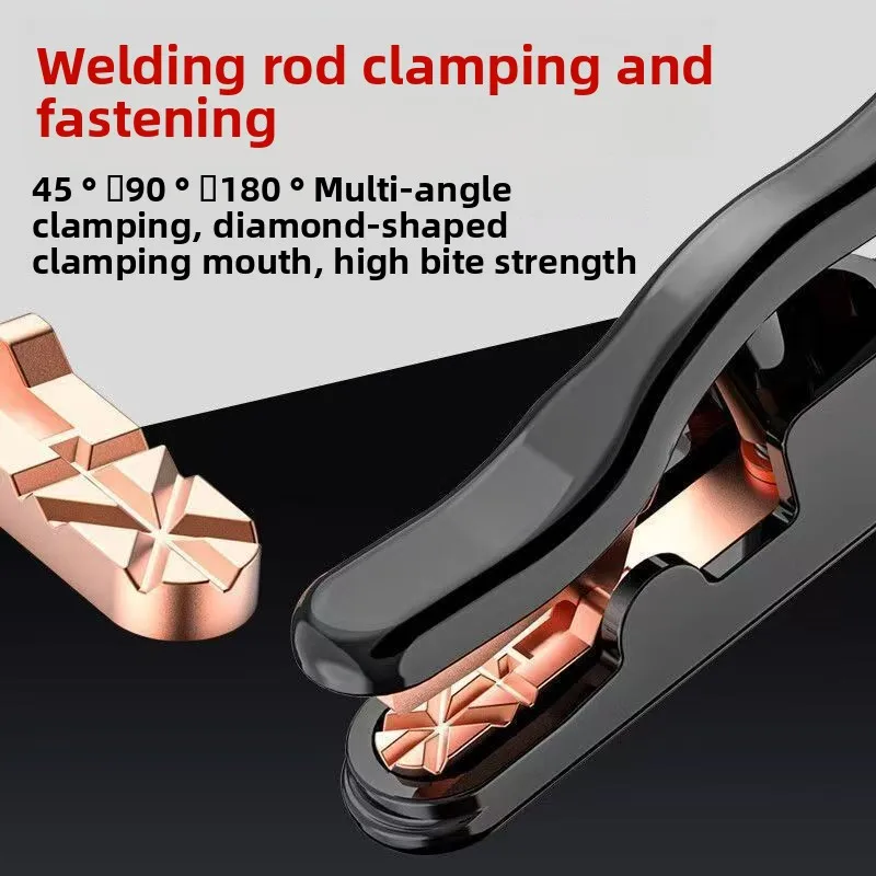 Welding handle pliers 500a welding handle pliers are not hot to the touch, heavy industrial grade thickened welding handle plier