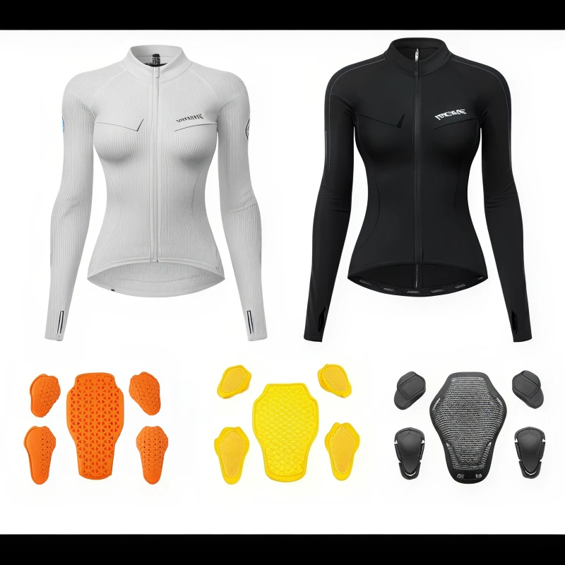 

WOSAWE женская мотоциклетная куртка, зимние термокуртки для йоги, спортивные куртки, пальто для езды на мотоцикле, встроенные защитные накладки и теплая подкладка