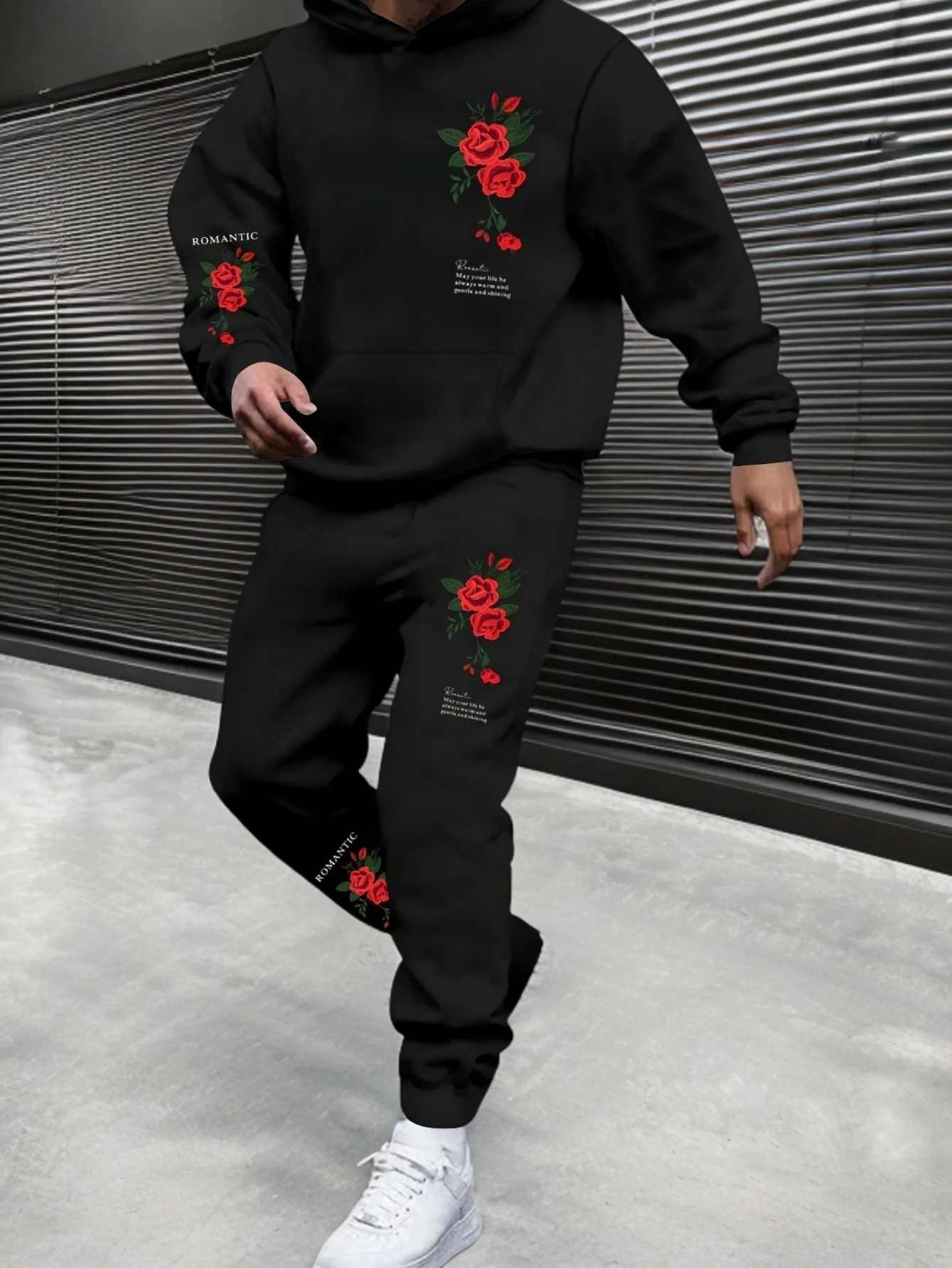 

2025 Winter and Autumn Hot Sale New 3D Printed Sweatpants and Hoodie Set Sportswear Men's Clothing Set Street Sportswear