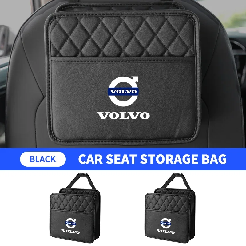 

Car Backseat Storage Box Car Organizer Protector Hanging Storage Bag For Volvo XC90 XC60 C30 T6 S60 C70 XC40 V40 XC70 V70 V60