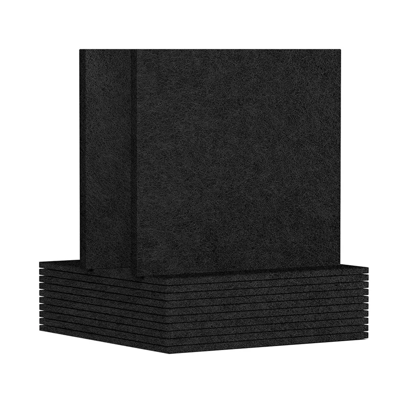 

Quality 12 Pack Acoustic Panels ,12 X 12 X 0.3Inch Wall And Ceiling Sound Absorbing Panels,For Home,Recording Studio Easy To Use