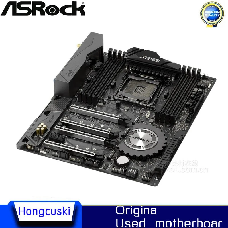 Used  For ASROCK X299 Taichi Original Desktop Intel X299 DDR4 Motherboard LGA LGA 2066 USB3.0 M.2 SATA3