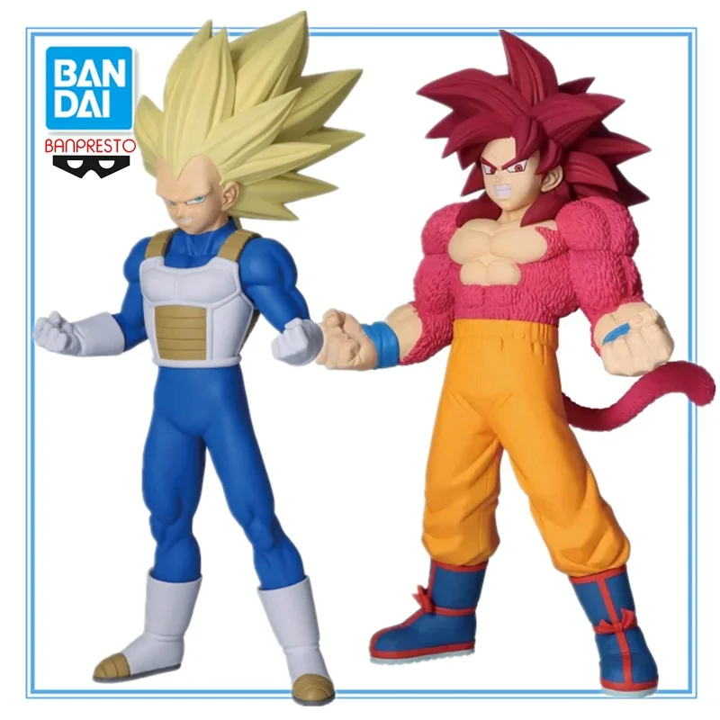 

In Stock Original BANDAI BANPRESTO Dragon Ball Z Son Goku Vegeta IV PVC 19cm Anime Character Model Collection Toys Gifts