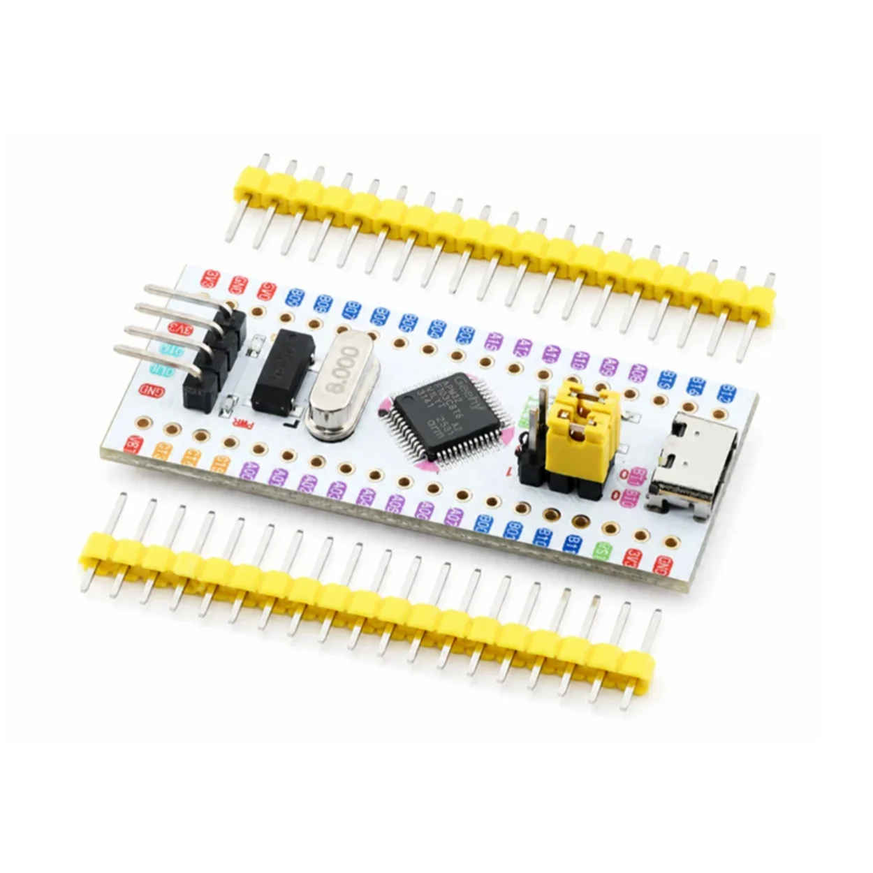 5pcs APM32F103C8T6 Development Board System Board ARM Core Board Compatible with STM32 Microcontroller Type-C Interface