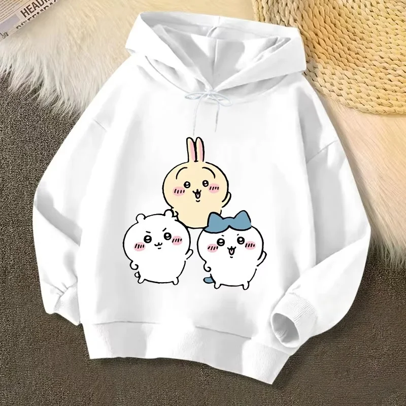 

Chiikawa Cute Pattern 3D Printed Loose and Comfortable Daily Casual Simple Fashion Breathable Quick Drying Outdoor Sports Hoodie