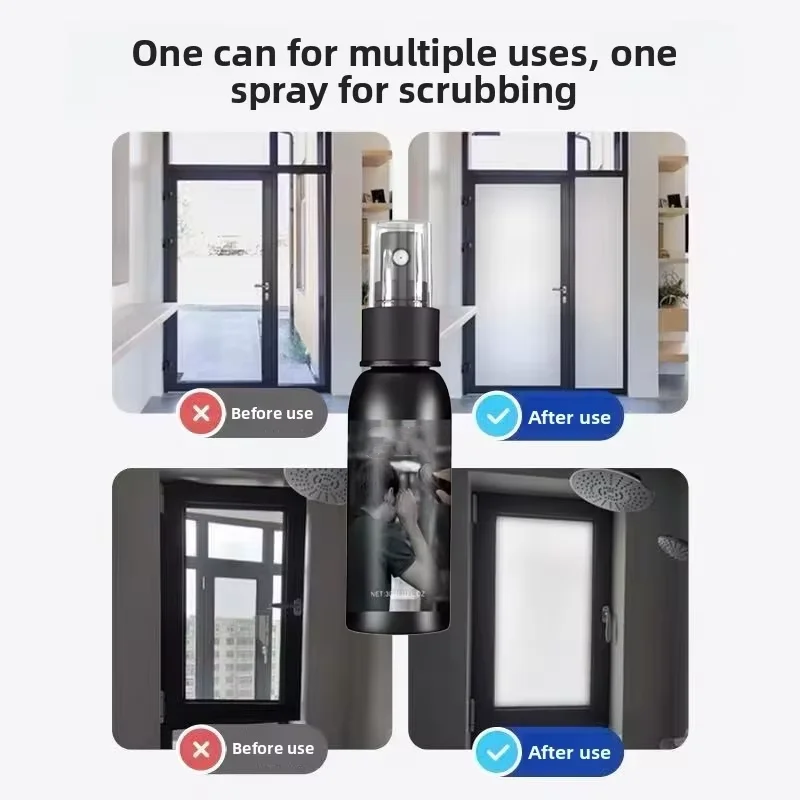 Car Windshield Anti-spy Spray One-way Visible For Privacy Protection Anti-peeping Stain & Dust Removal Fits All Glass Types New