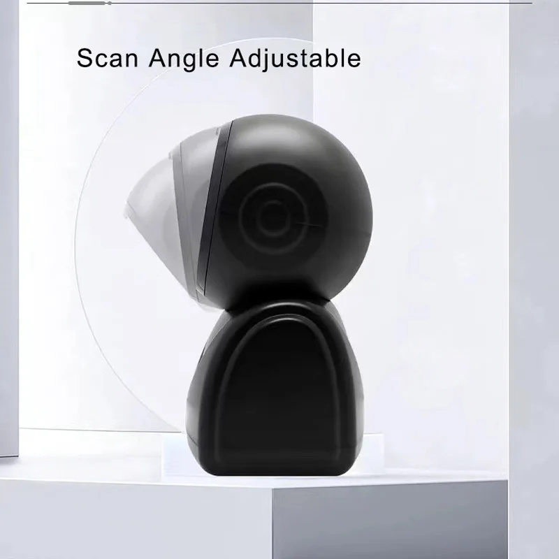 Desktop Omnidirectional 1D 2D Barcode Scanner USB QR Code Reader Automatic Sensing Data Matrix UPC Reading Decoder for Stores