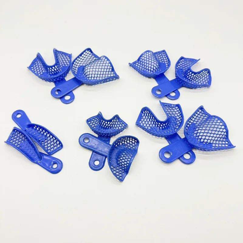 30 Pairs Dental Impressions Tray Plastic-Steel Teeth Holders Dentistry Instrument Oral Hygiene Dentist Materials Dental Trays - view 5