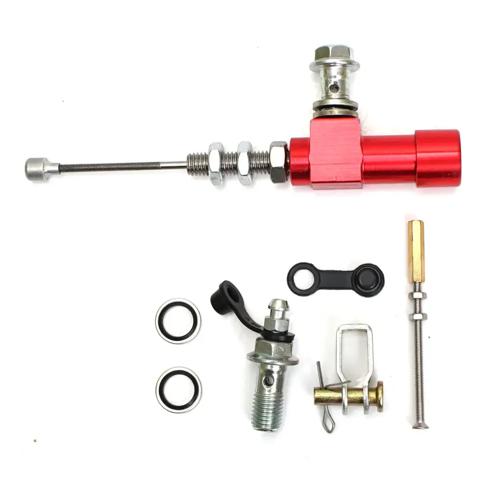 12.7mm Piston Motorcycle Hydraulic Clutch Master Cylinder Rod Brake Pump M10x1.25mm CNC Aluminum For Motocross Dir Bike Motos