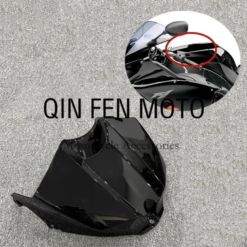 

Motorcycle Bright Black Fairing Oil Fuel Gas Tank Front Cover Guard Protect Fit For Yamaha YZF R1 YZFR1 2009-2014 YZF-R1