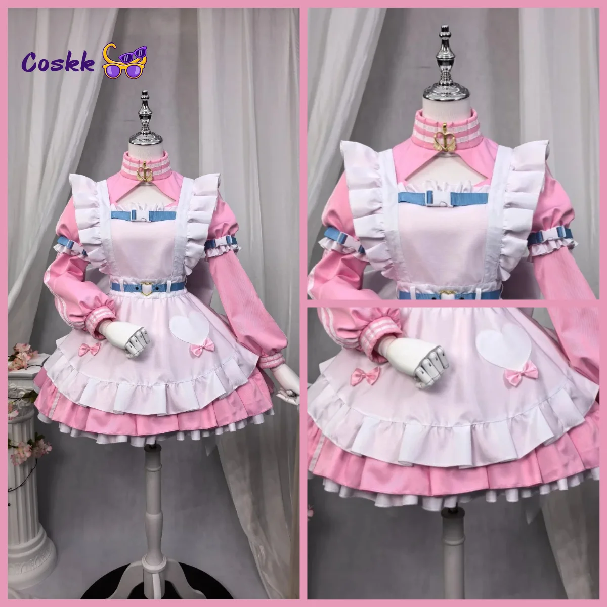 Purin Lala Mode Cosplay Costume NIJISANJI Costume Magical Girl Outfit Women Full Set VTuber Anime Performance Cos Suit