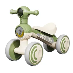 Baby Scooter Children's Bicycle Three Wheel Baby Walker Kids Balance Car With lighting Music Ride on Toys For 1-4 Years old