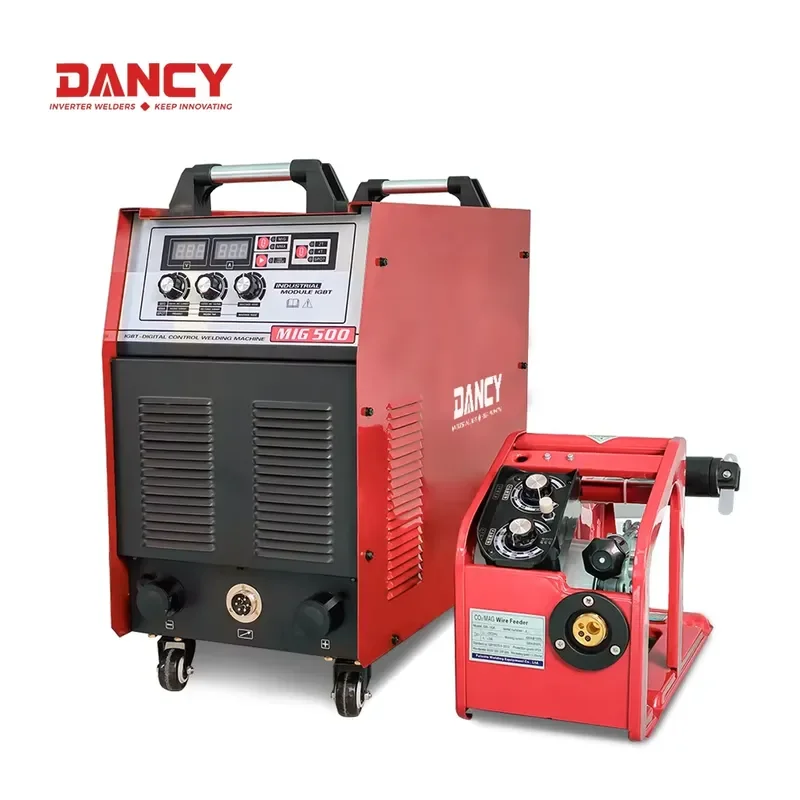 New Dancy 380V Heavy Duty DC Inverter MIG/MMA/MAG/Spot 500A Welder Industrial Construction Use CO2 Gas Carbon Steel Stainless
