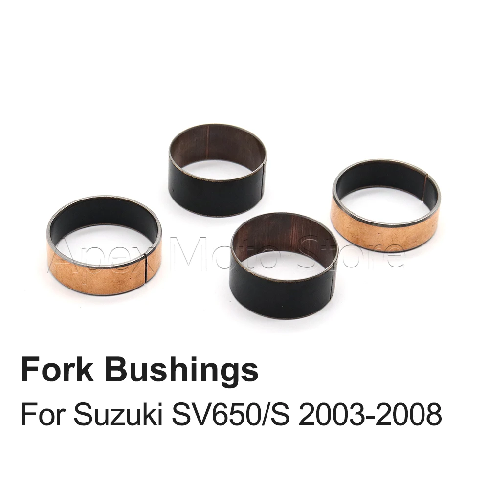 

42MM For Suzuki SV 650 650S SV650 SV650S 2003 2004 2005 2006 2007 2008 Fork Bushing Guide Rails Shock Absorb Up Down