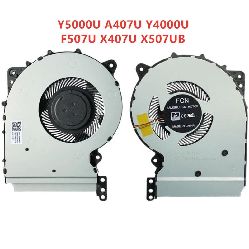 Brand New Original Laptop CPU GPU Cooling Fan For ASUS Y5000U A407U Y4000U F507U X407U X507UB