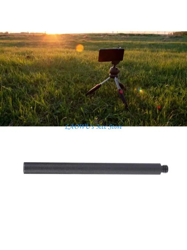 

Y8AD Aluminum Extension Rod 1/4" Female Bottom 1/4" Male Top Poles Tripods Extenders for Photography Equipment